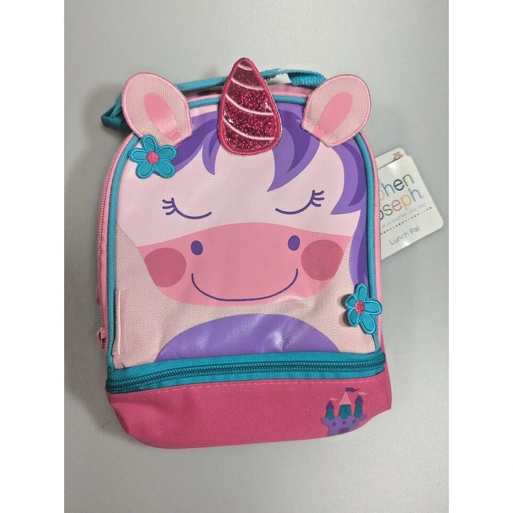 Stephen Joseph Unicorn‎ Lunch Pal Box for Girls Kids School Supplies NEW